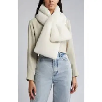 Womens Faux Fur Scarves  Wraps